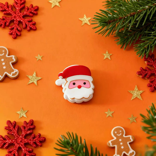 Mini Santa Claus Hair Claw