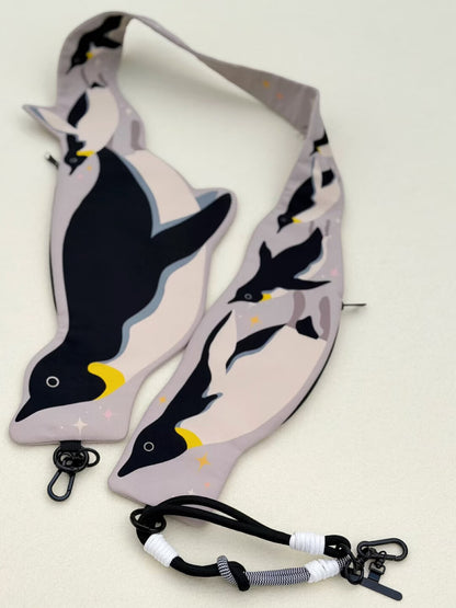 Ocean Animal  Phone Crossbody Strap Card Holder Bag 6 Styles