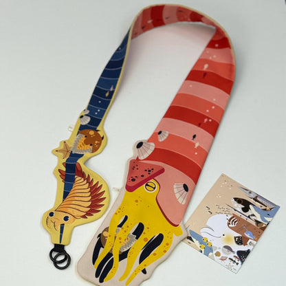 Ocean Animal  Phone Crossbody Strap Card Holder Bag 6 Styles