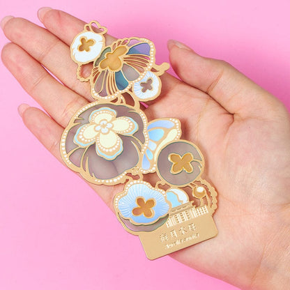 Moon Jellyfish Dual-Use Bookmark Magnet丨Lemonschunks × Natural History Museum of China