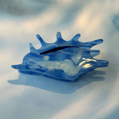 Blue Ocean Conch Hair Claw  & Hair Stick | Her and the Ocean