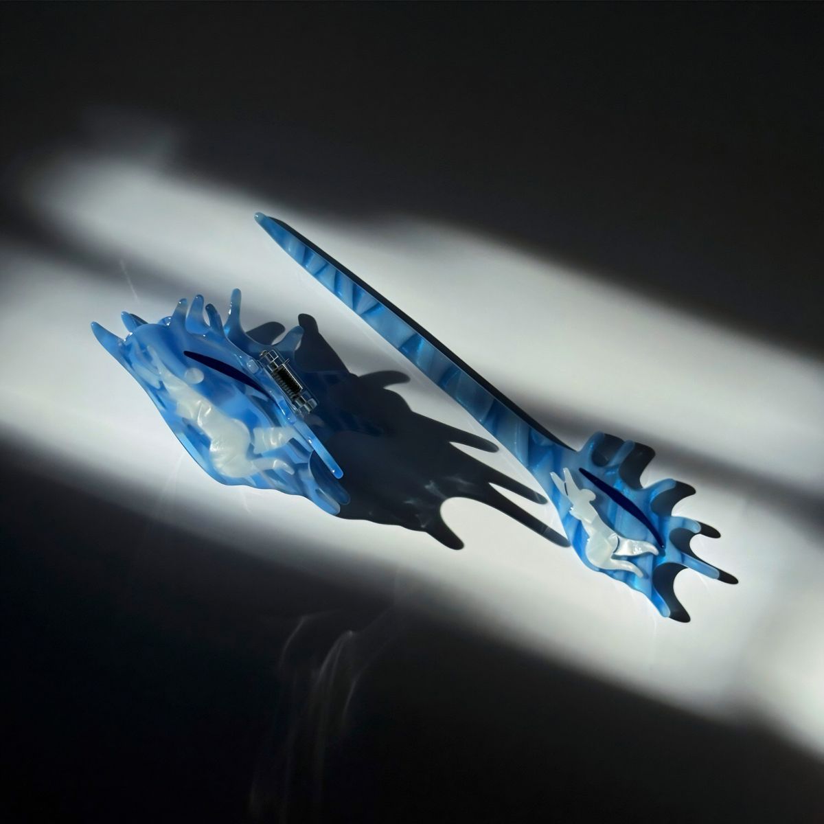 Blue Ocean Conch Hair Claw  & Hair Stick | Her and the Ocean