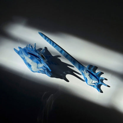 Blue Ocean Conch Hair Claw  & Hair Stick | Her and the Ocean