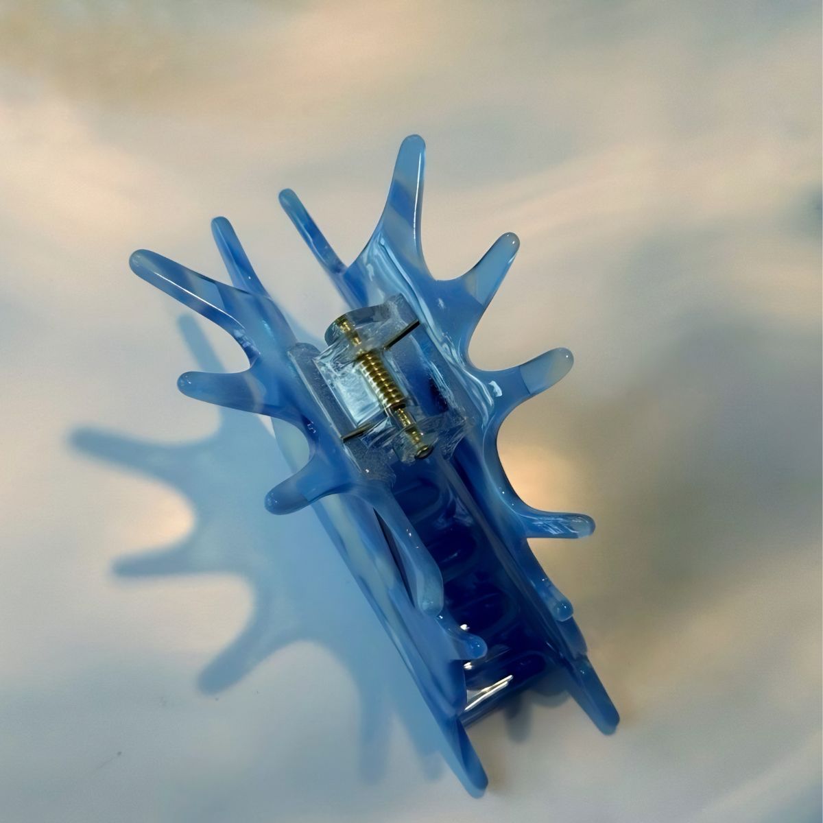 Blue Ocean Conch Hair Claw  & Hair Stick | Her and the Ocean