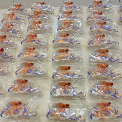 White Octopus Hair Claw