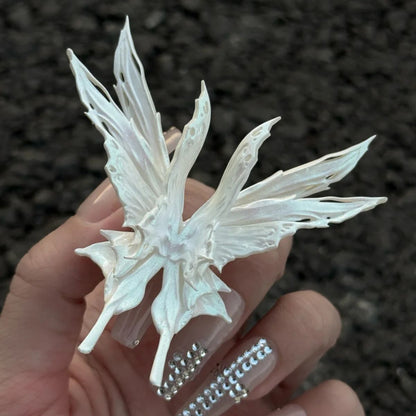 Original 3D Butterfly Resin Adjustable Ring – Handmade Statement Jewelry