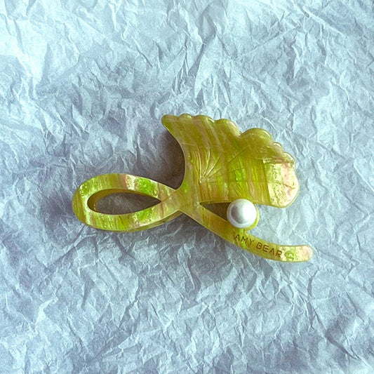 Medium Green Maple Leaf Hair Claw丨Lemonschunks