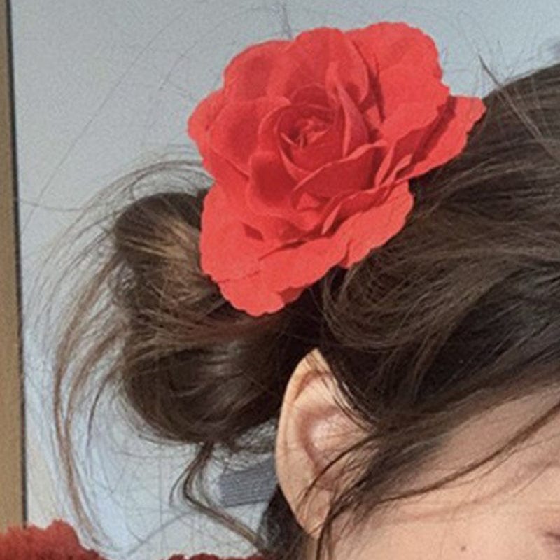 Large Rose Hair Clip丨Lemonschunks