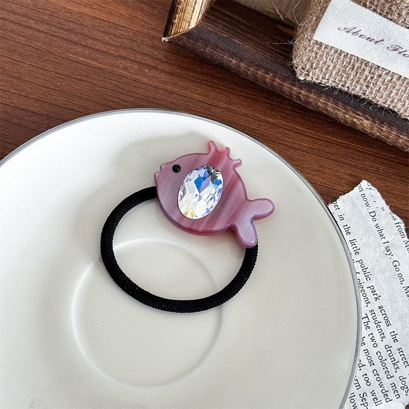 Purple Pufferfish Hair Tie丨Lemonschunks