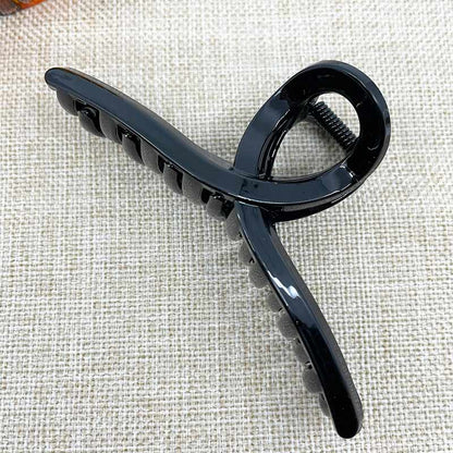 Large Black Cross Hair Claw for Thick Hair Grabing Tightly丨Lemonschunks