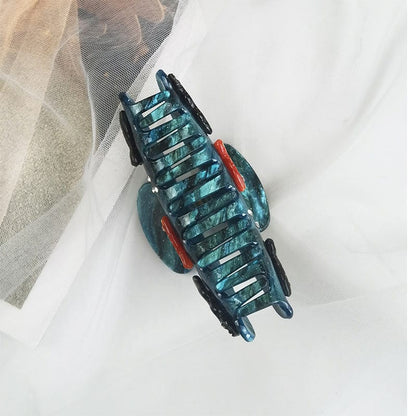 Large Sky Green Fish Tank Hair Claw丨Lemonschunks