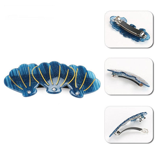 Jasper Seashell Hair Clip丨Lemonschunks