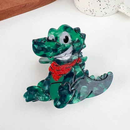 Medium Green Little Dragon Hair Claw丨Lemonschunks