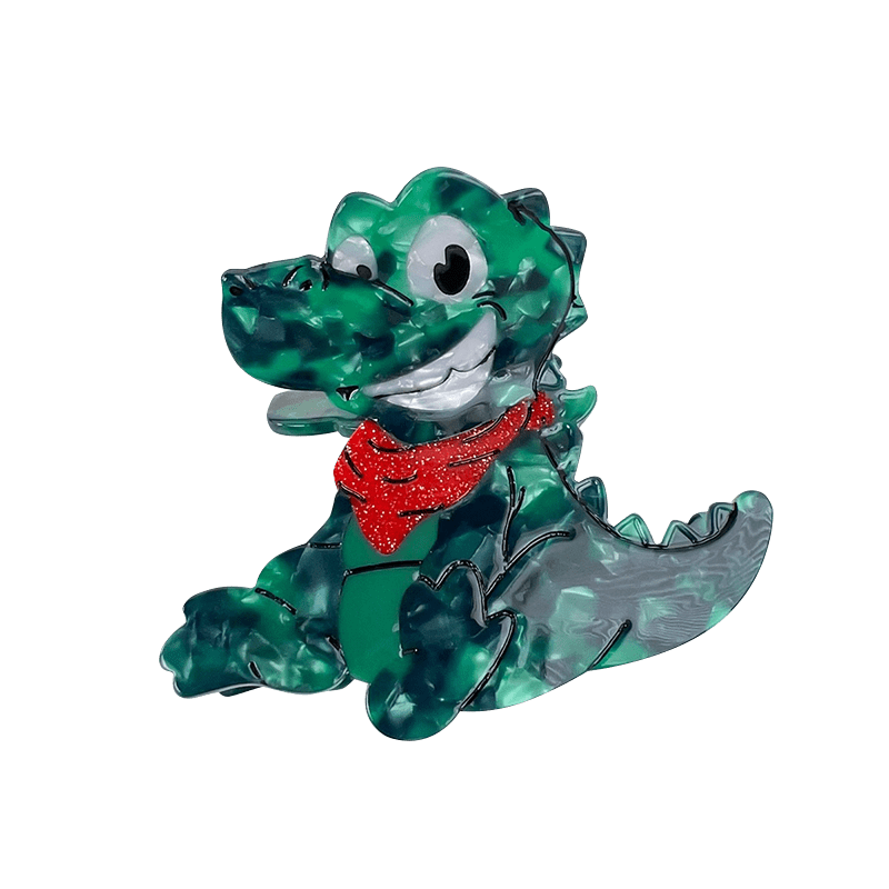 Medium Green Little Dragon Hair Claw丨Lemonschunks