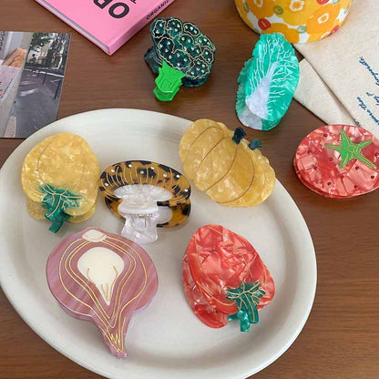 Small Mushrooms Hair Claw