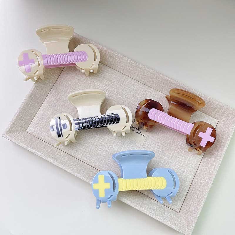 Jumbo Caramel Wheel Hair Claw