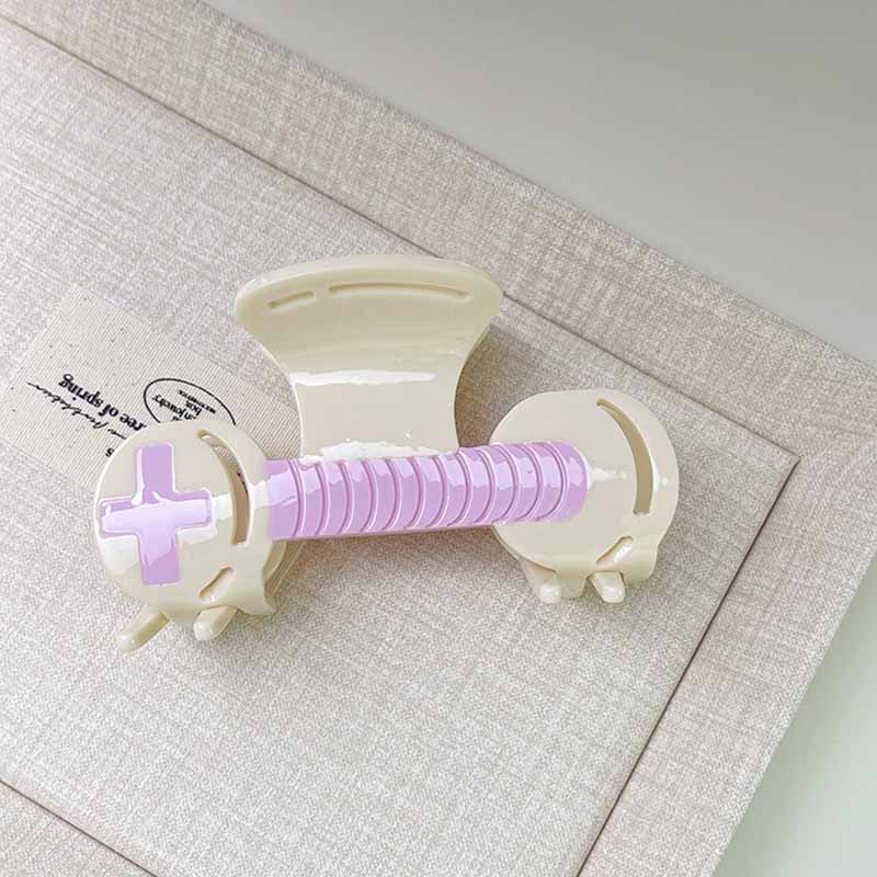 Jumbo Caramel Wheel Hair Claw