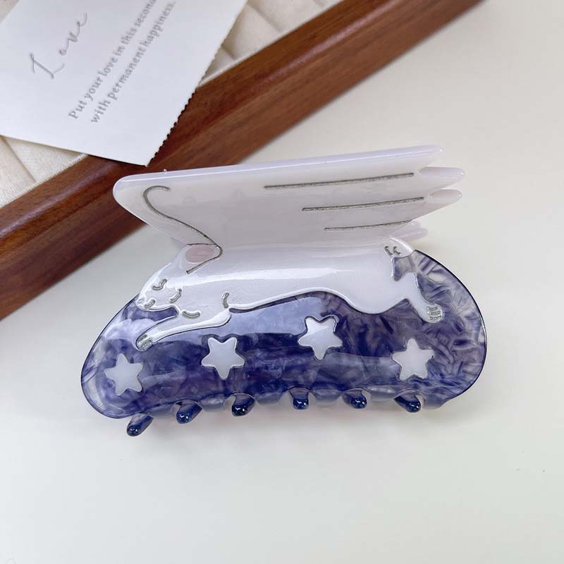 Medium Angel Rabbit Hair Claw丨Lemonschunks