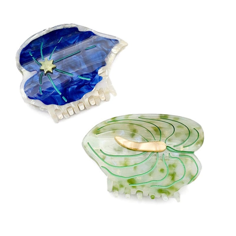 Medium Green Anthurium Hairpin