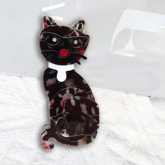 Black Cat Brooch