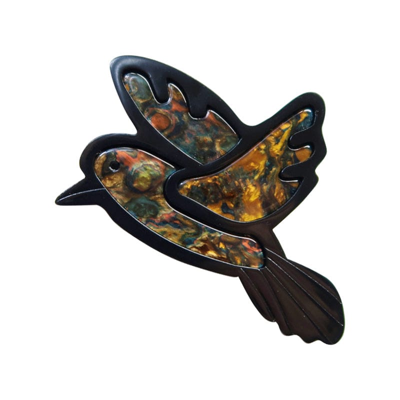 Black Bird Brooch
