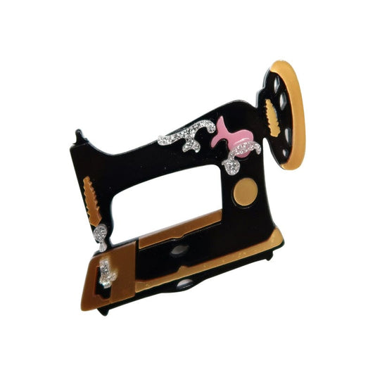 Sewing Machine Brooch