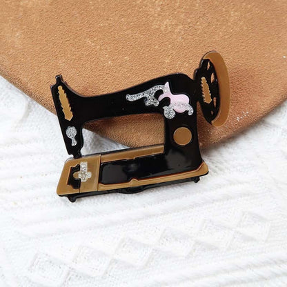 Sewing Machine Brooch
