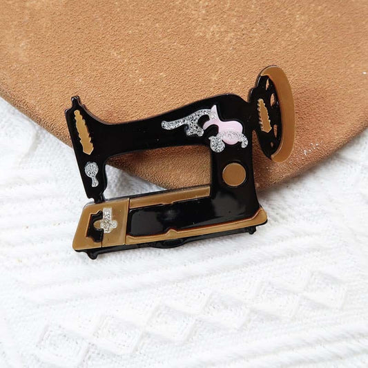 Sewing Machine Brooch