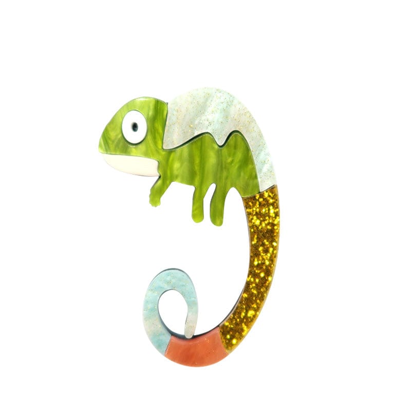 Chameleon Brooch