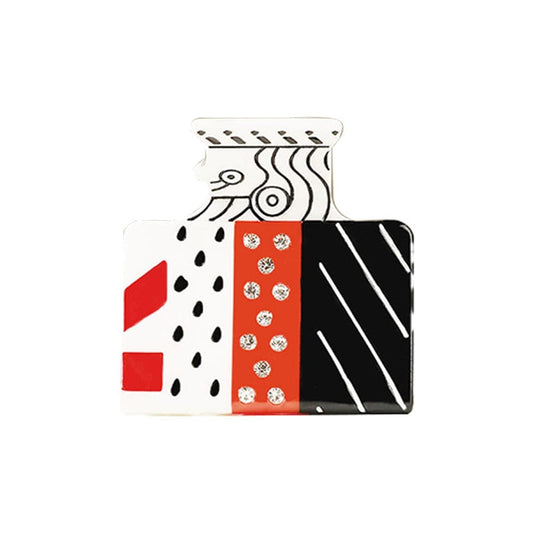Small  Poker Card K Hair Claw