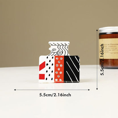 Small  Poker Card K Hair Claw