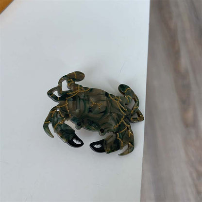 Mini Blue Grey Crab Side Clip