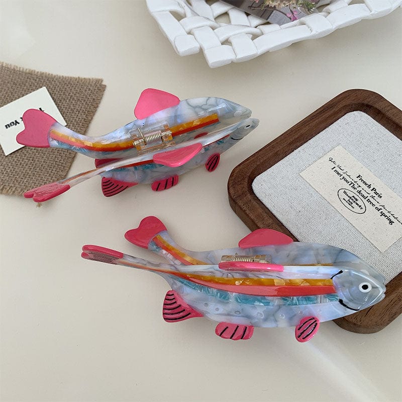 Jumbo  Rainbow Trout Hair Claw