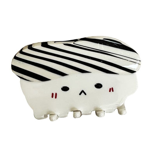 Small   Cuttlefish ball sushi Hair Claw