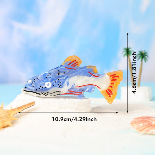 Medium Freshwater Blue Catfish Hair Claw