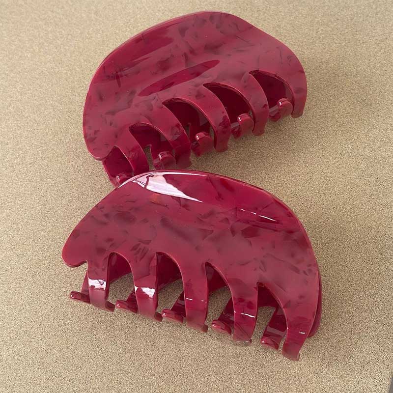 Medium Dragon Fruit Color Hair Claw