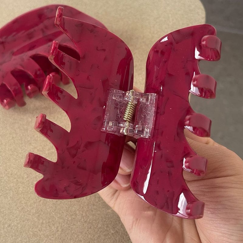 Medium Dragon Fruit Color Hair Claw