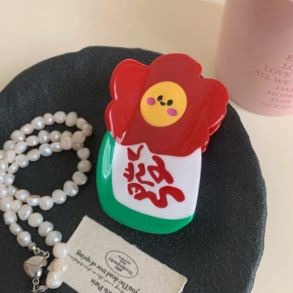 Medium Fortune Flower Hair Claw