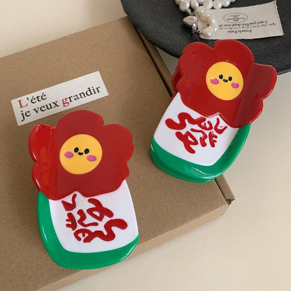 Medium Fortune Flower Hair Claw