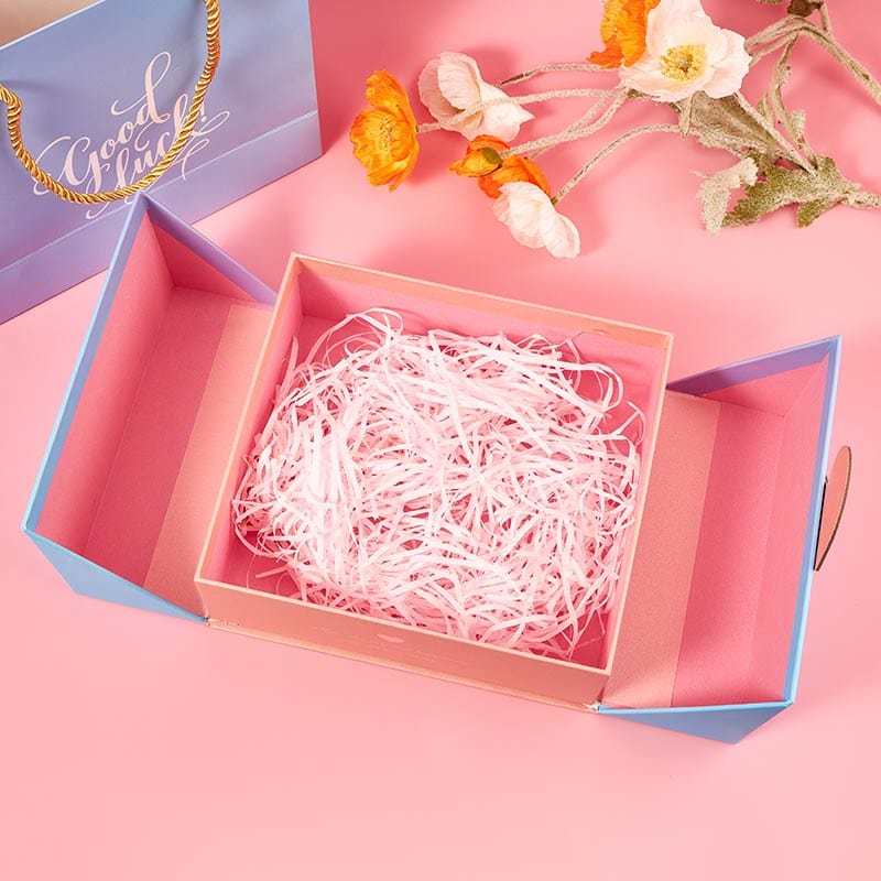 Small Size Blue Heart Dhaped Gift Box