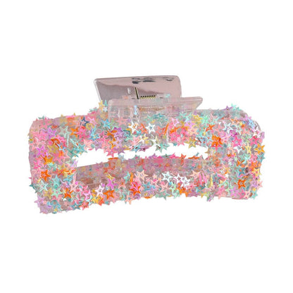 Medium  Candy Colored Girly Heartt-D Hair Claw