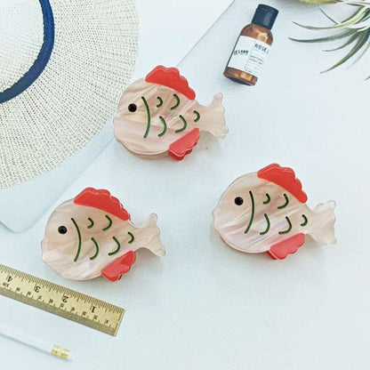 3Pcs Mini  Pink Fish Side Clip | Lemonschunks