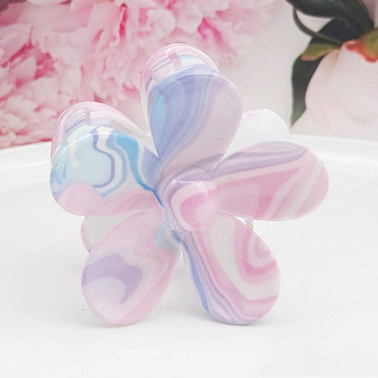 Medium  Plumeria Series-Flow Pattern Hair Claw