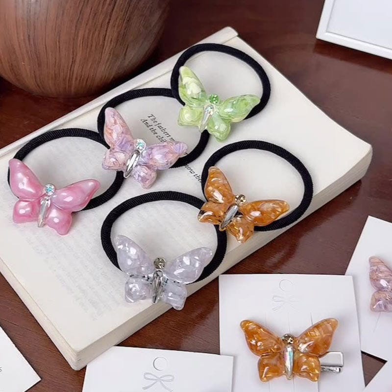 3D Butterfly Pink Hairband