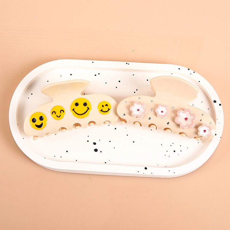 Medium Flower Hair Claw