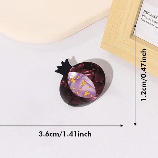 Mini Pomegranate Hair Clip