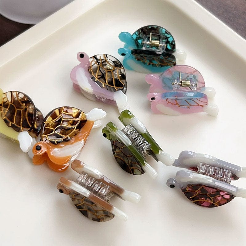 Mini Series Turtle Hair Claw - Purple Color