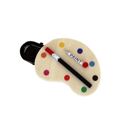 Small Stationery Oil Paint Brush Hair Clip | Lemonschunks