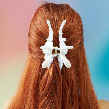 Mermaid Pearlescent White Conch Hair Claw