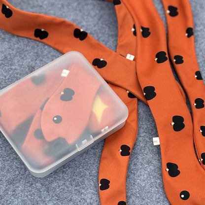 Orange Apple Snake Crossbody Phone Strap